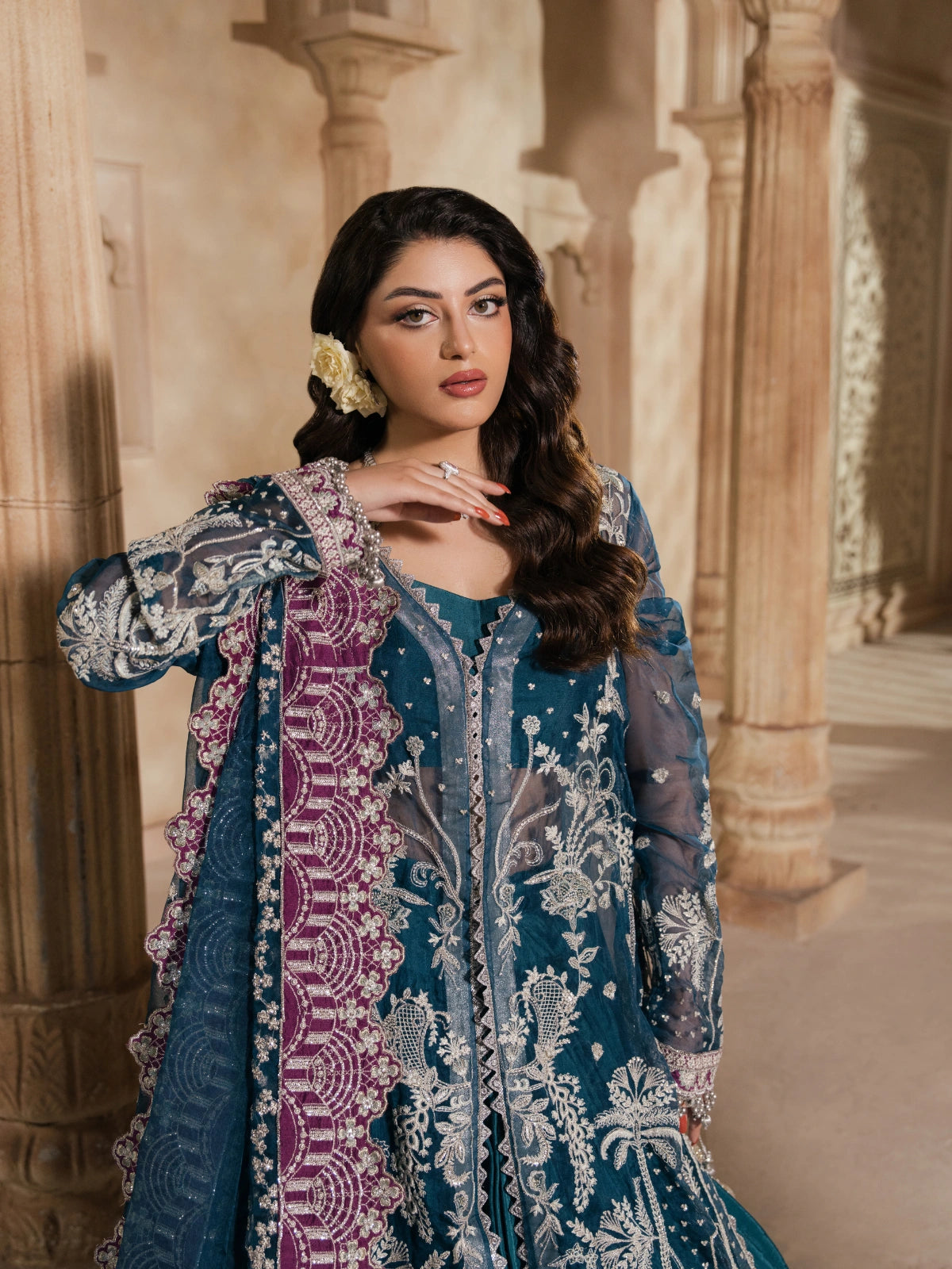 Elegant ethnic bridal wear for festive occasions