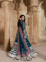 Designer bridal lehenga with intricate floral embroidery